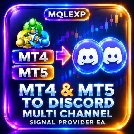 MT4 & MT5 To Discord Multi Channel Signal Provider EA