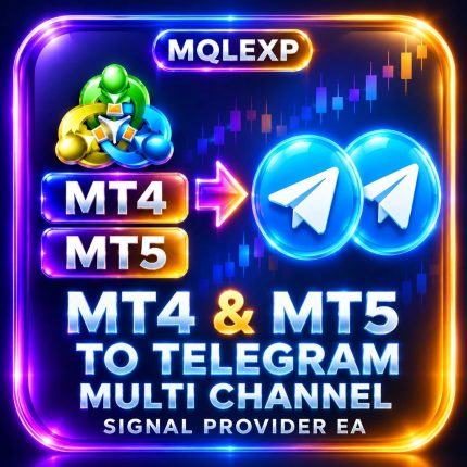 MT4 & MT5 to Telegram Multi Channel Signal Provider EA
