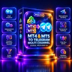 MT4 & MT5 to Telegram Multi Channel Signal Provider EA