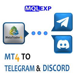 MT4 TO TELEGRAM & DISCORD EA