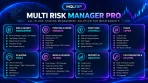 Multi Risk Manager Pro overview of risk sizing, trade management, prop firm controls and trade copying