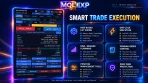 Multi Risk Manager Pro trade execution panel with risk-based lot sizing and visual risk-to-reward planning